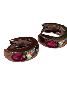 枪黑色耳扣小众高级感冷淡风