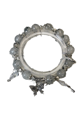 如梦令烟雨江南水墨风蝴蝶手链潮