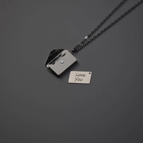 带磁力能打开有信！项链