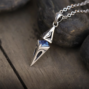 星之光芒高级感项链小众轻奢帅气男吊坠潮流嘻哈痞帅街边学生新款