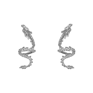 龙形耳骨夹耳夹男女耳环甜酷辣妹风耳饰无耳洞龙年本命年小众设计