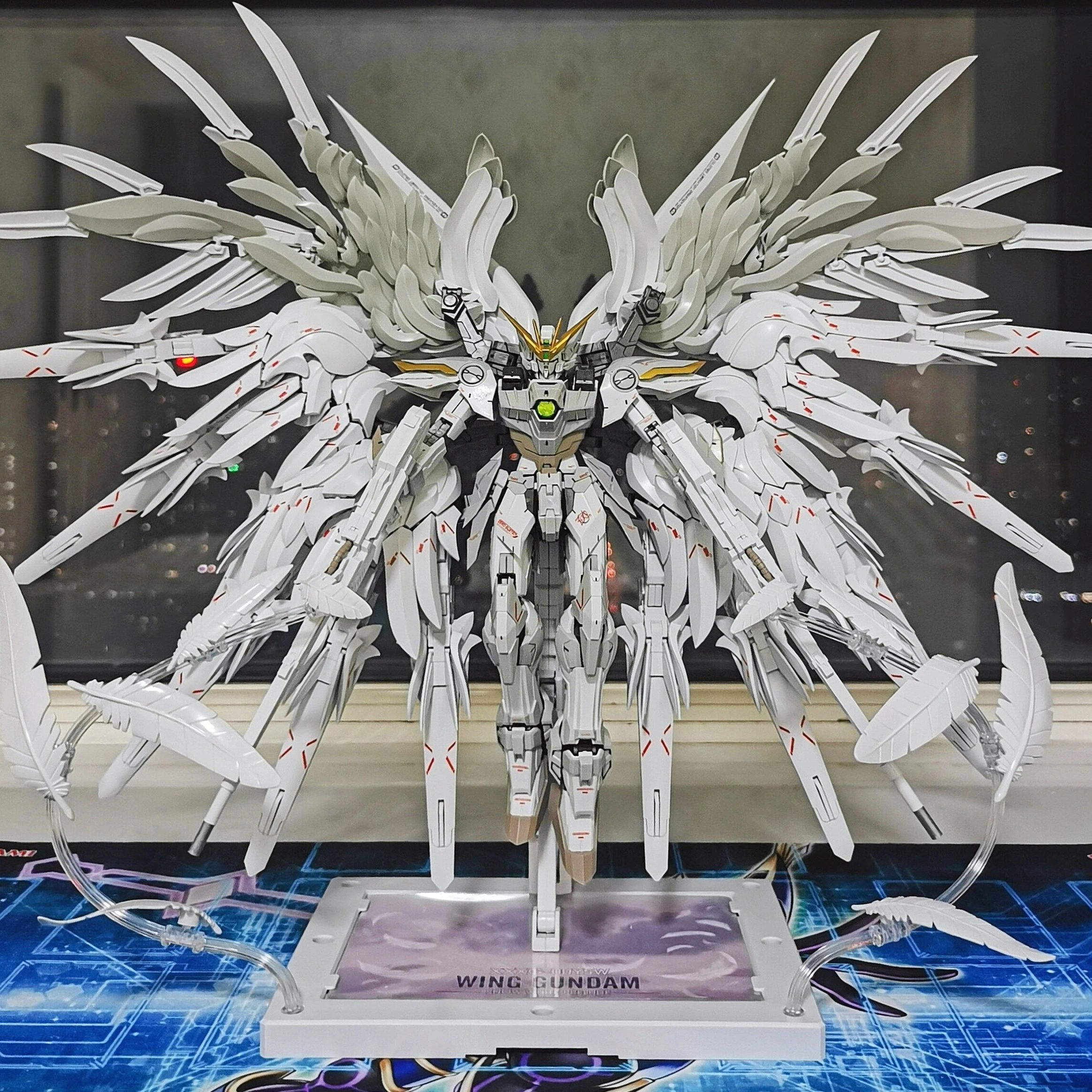 万代适用高达模型MG白雪姬红异端MB强袭自由独角兽机拼装手办玩具