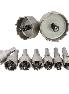 10pcs 16-50mm Hole Saw Drill Bit Set Carbide TRipped Hole Sa