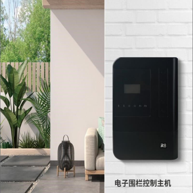 适配四/六线f制单 /双防区脉冲电子围栏控制主机智能无线