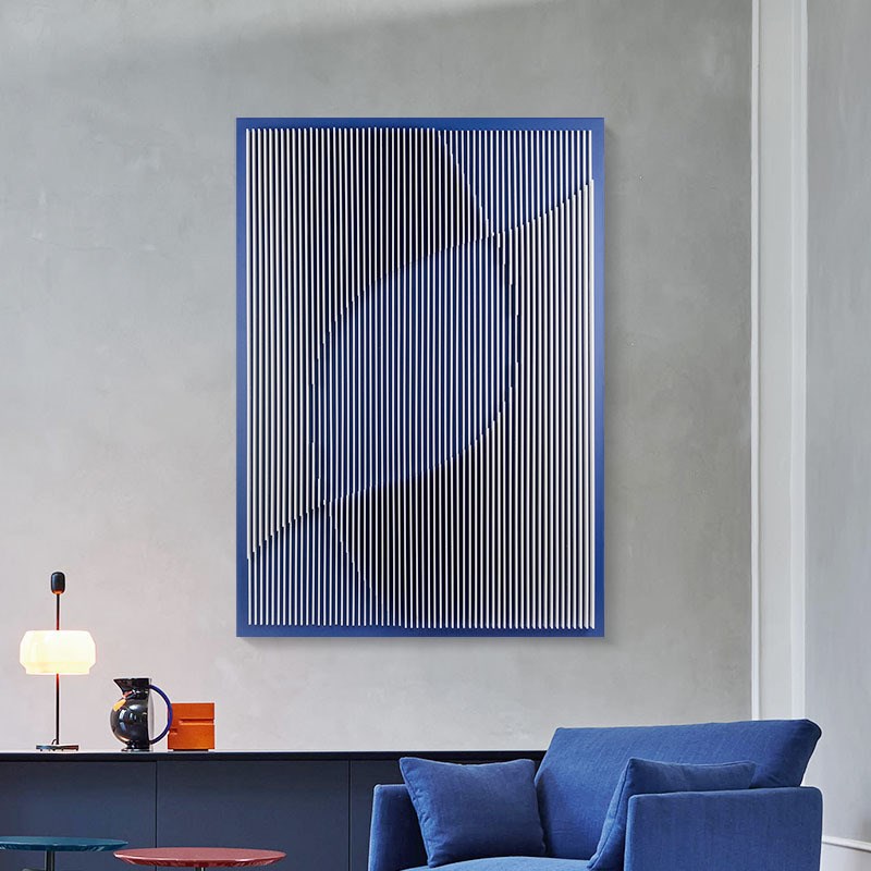 现代简约轻奢客厅装饰p画亚克力插片立体实物画卧室酒店样板房挂