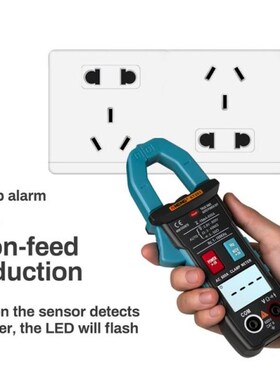 ST203 Digfital Clamp Multimeter Ampere 4000 Counts True RMS
