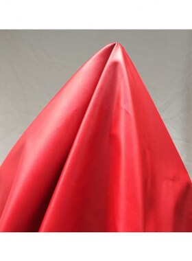 家具皮料皮革面料座椅防水pwu造革硬包软包人手工面沙发大红色料