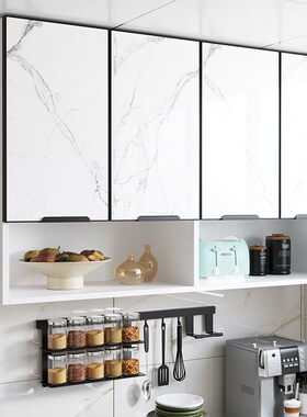 Rtd实木厨房吊柜壁柜客厅挂柜卧C室墙壁柜浴室亚克力储物柜阳台收