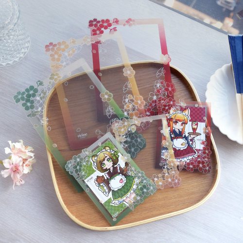 FUKUYA和花樱花硬卡套