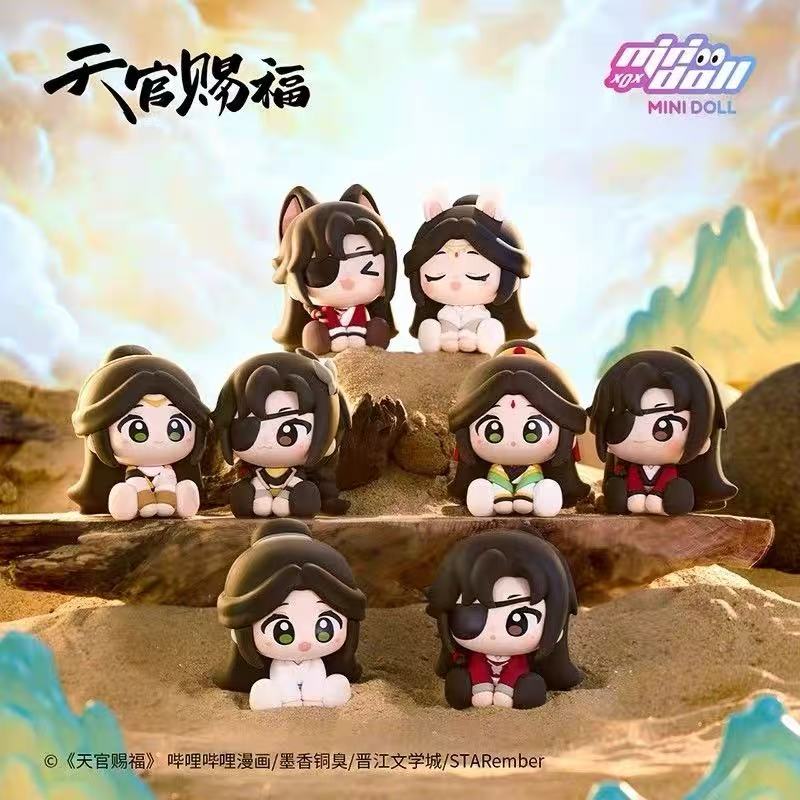 *预售*官方正版天官赐福周边动画明月楼兰明月楼兰软胶摆件盲盒