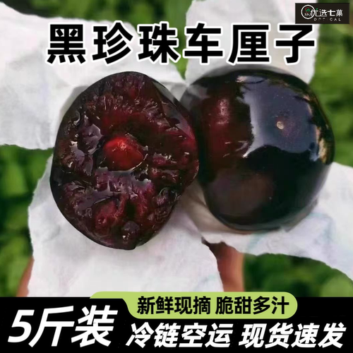 空运天水车厘子套袋樱桃