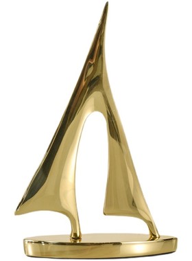 轻奢一帆风顺帆船摆件办公室桌面装饰品酒L柜书房家居饰品乔迁礼