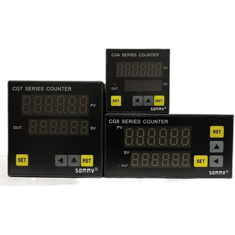SOMMY CG7系列 松美计t数器CG7-RB60智能数显计米器CG7F-RB60