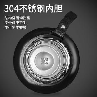 全钢杯俄罗斯保温杯1500ml户外304不锈钢真空带杯W套男士 学生水杯