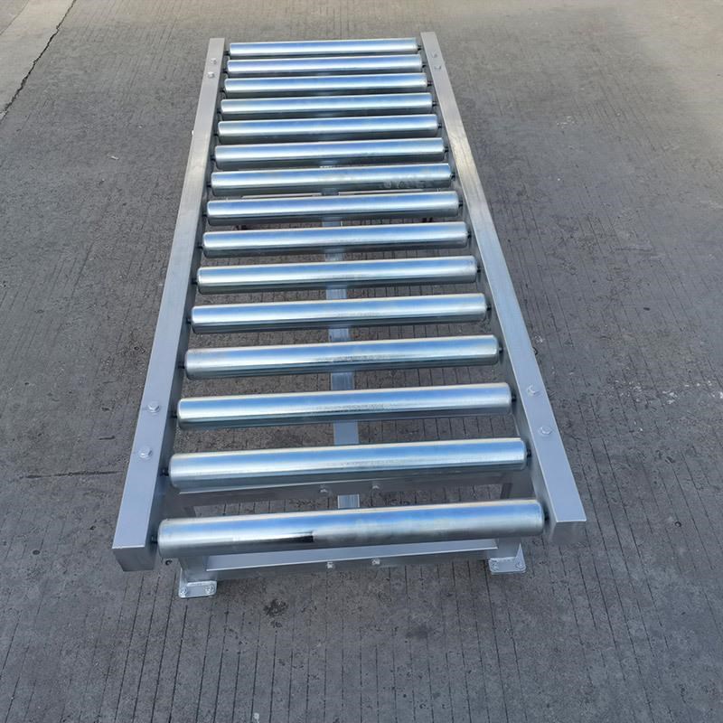 滚筒流水线输送机装车p卸货传送带无动力滚筒线 移动式滚筒输送机