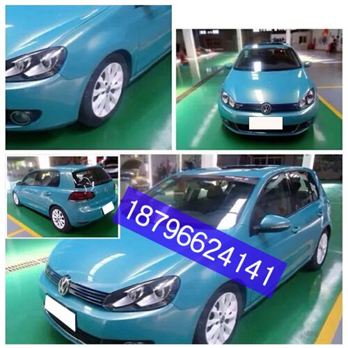 汽车漆翻新改色糖果珍珠金属漆九狼糖G果漆黄蓝绿紫粉红鲜亮颜色