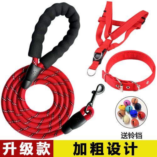 汪大星狗狗牵引绳遛狗绳中小型犬