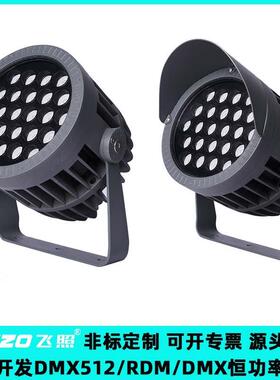 文旅夜游LED48W72W投光灯RGBL全彩DMX/RDM照树楼宇古迹公园广场灯