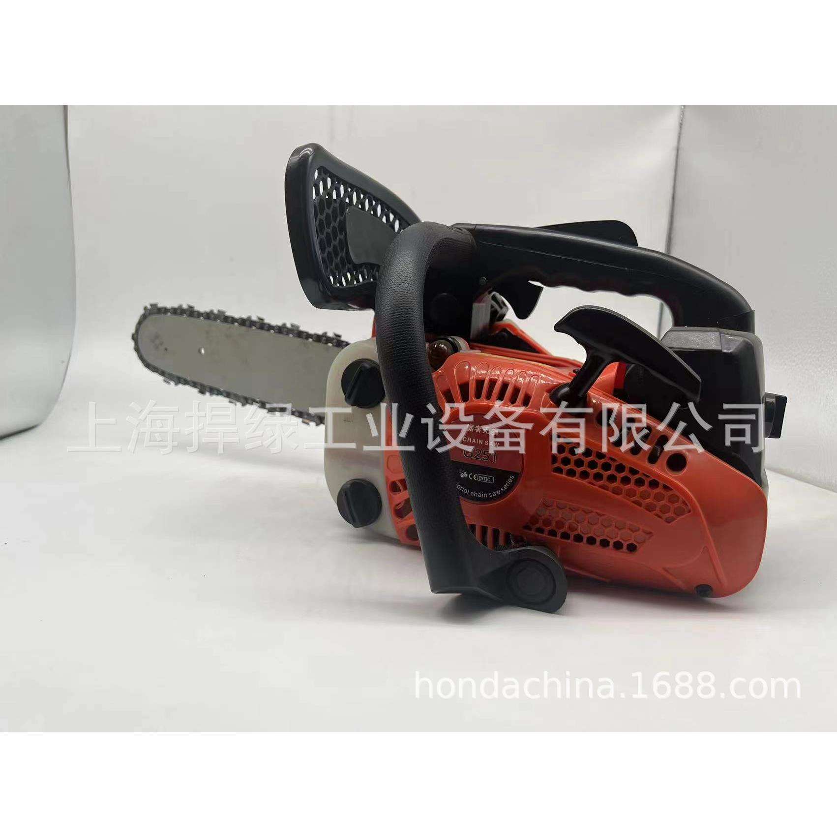 锯者无疆小型单手汽油锯汽油动力二冲程毛竹锯户外手持砍树伐木锯