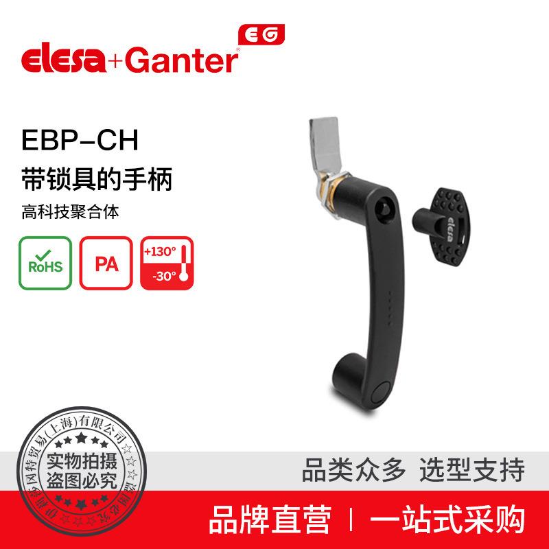 ElesaGanter伊莉莎冈特EBP-CH带锁具的手柄高科技聚合体