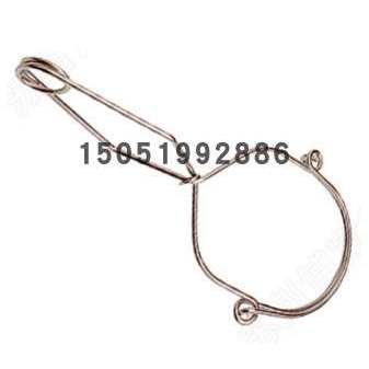 代尔塔508009AM009大口径安全钩钢制自锁快速挂钩开口140毫米