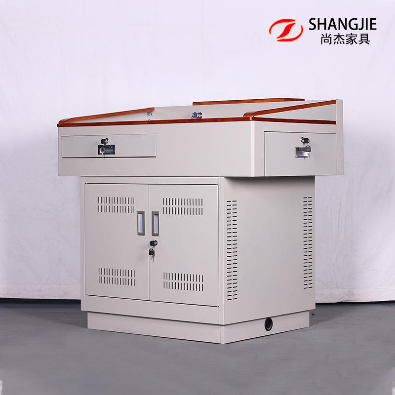 教师讲台桌多媒体讲台教室演讲台发言电教中控台老师会议室