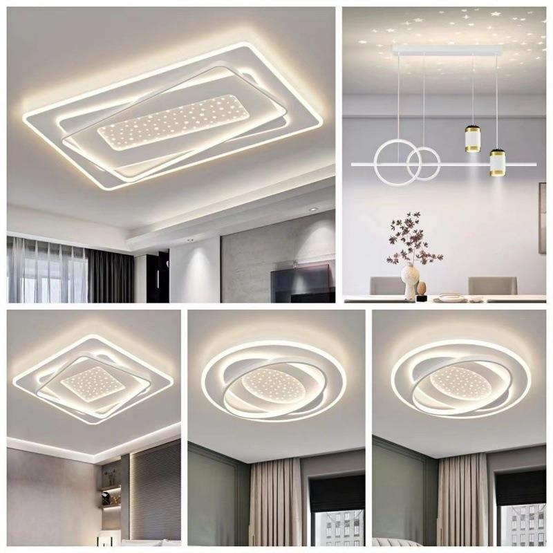 客厅灯现代简约大气led吸顶灯2023新款大灯房间主卧室灯中山灯具