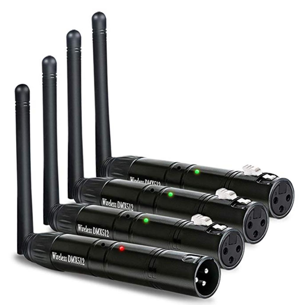2.4GXLR无线DMX512控制器接收发射一体机