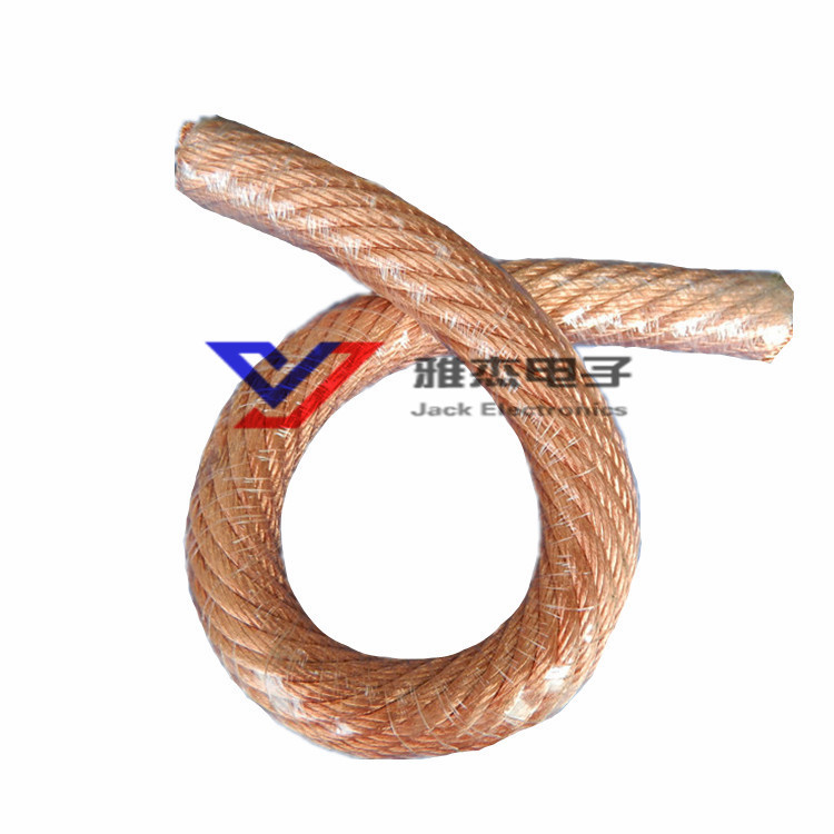 多股软铜绞线大截面复合镀锡铜绞线 圆型麻花状编织裸铜线