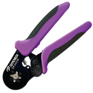 拓伏锐CP-3101R压接钳棘轮压线钳四边形管型欧规端子冷压接钳子