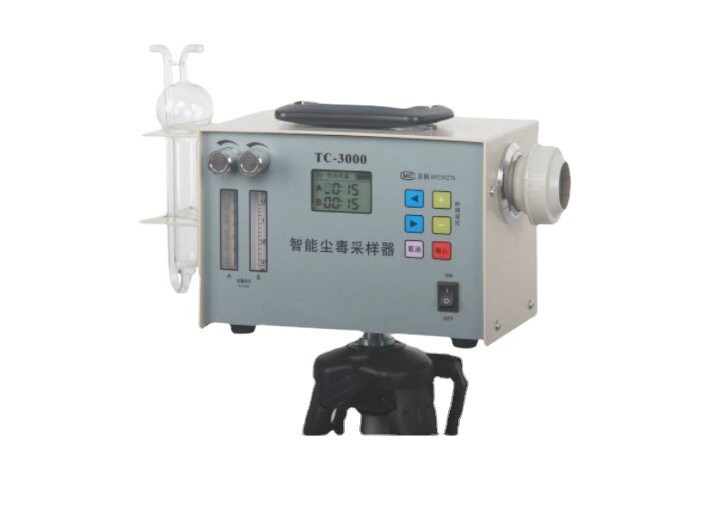 TC-3000尘毒两用型采样器/测尘：5～30L/min测毒：0.1～1.5L/min