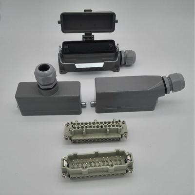 重载连接器矩形连接器热流道模具航空插头HDC-HE-024