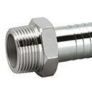 优势销售Edelstahl连接件L型螺管接头全系列产品304Z-G1/2脚踏