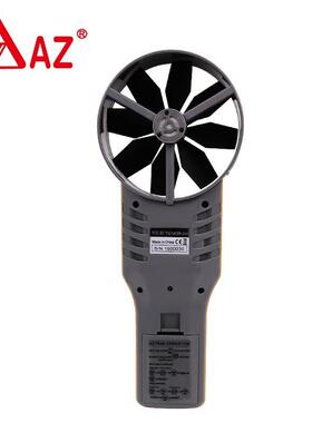 高精度风速仪AZ8905便携式风速仪温湿度通风管道风速风量表