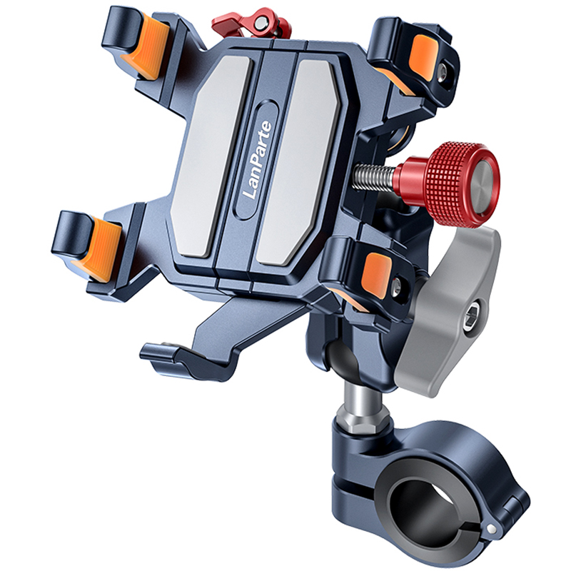 LanParte兰帕特正品骑行摩托 托机车减震铝合金手机架电动车导航