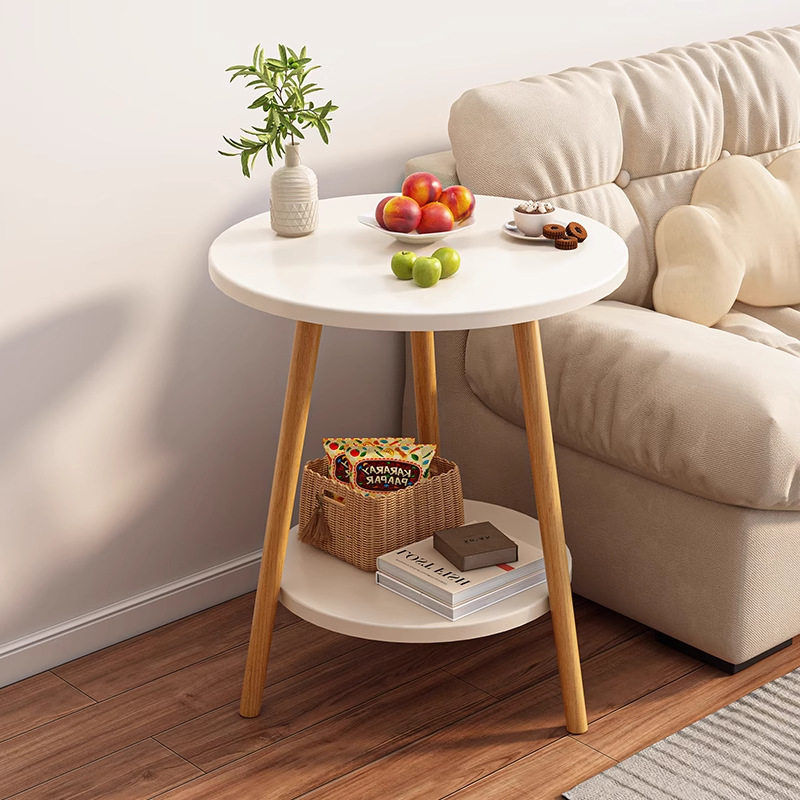 茶几小桌子休息区接待小型圆桌客厅家用边几出租屋茶桌卧室床边桌,住宅家具,床边桌,淘宝优惠券,粉丝福利购,淘宝优惠卷