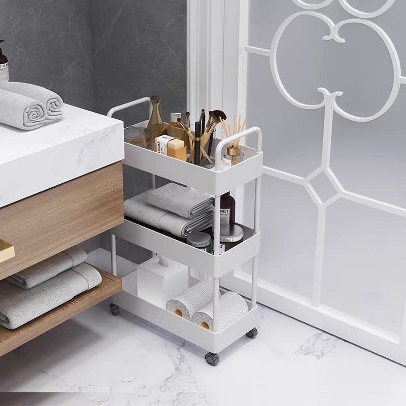 小推车置物架厨房落地卧室婴儿零食移动浴室卫生间多层收纳储物架,生活电器,电话配件,淘宝优惠券,粉丝福利购,淘宝优惠卷