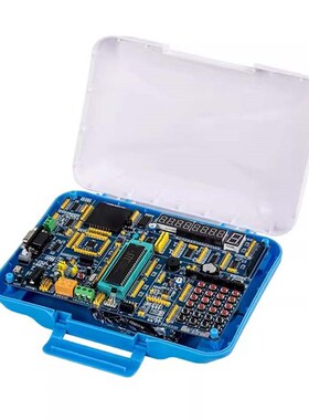 新品51+STM3h2f 103c8t6+AVR单晶片开发板实验板STC89C52套件atme