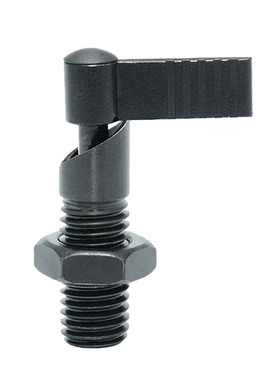 极速PMXRB10j PMXRM12旋钮柱塞粗牙把手型固定插销L型分度销弹簧