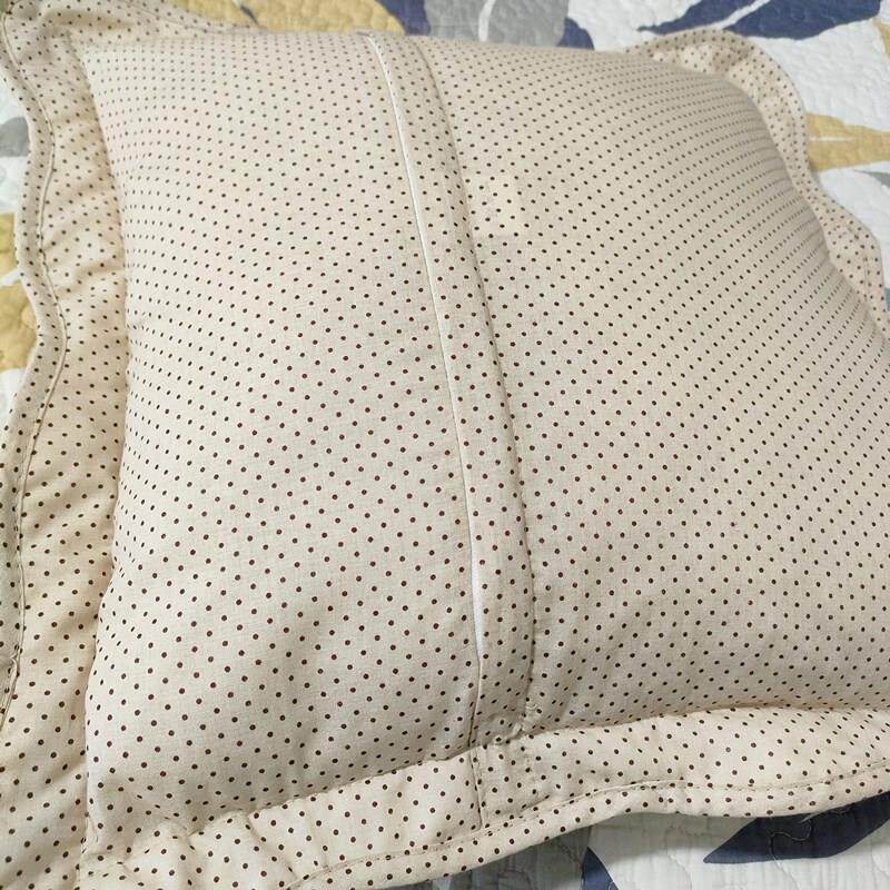 新品店长推荐 布艺好货全棉绗缝家用格子爱心沙发靠垫靠Z枕套 车