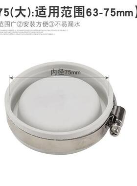 极速pvc管存水弯多功能阻流塞110检查口J50盖子排水管s型清扫口漏