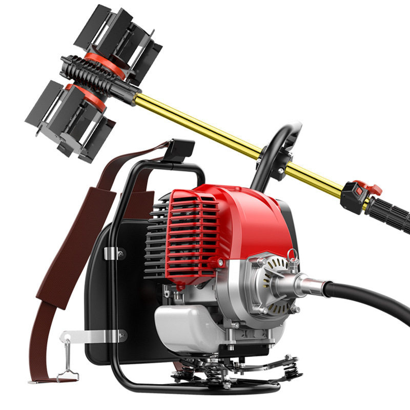 新品厂北方动力汽油割草机农用开荒割草机M多功能小型除草神器开