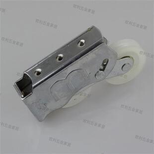 极速老式90门窗铝合金型滑轮双滑轮加重型材推拉窗轮X子平移门窗