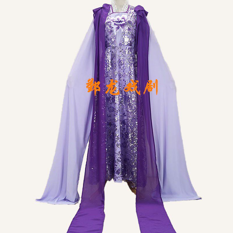 新品戏剧戏服古装越剧黄梅戏新款花旦小旦仙女服饰U唱戏舞台舞蹈