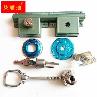 新品农村大门锁 大铁q门锁双扇大门锁齿条锁大街门锁便宜耐用包邮