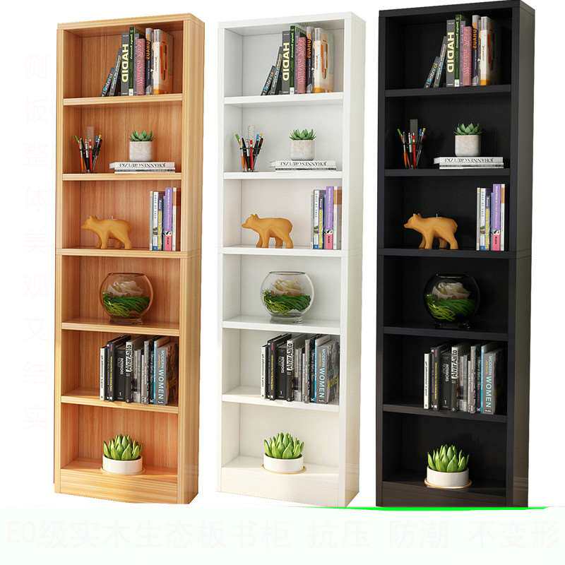 新品简易实木生态板o书柜书架简约现代小书架收纳柜儿童书架定做