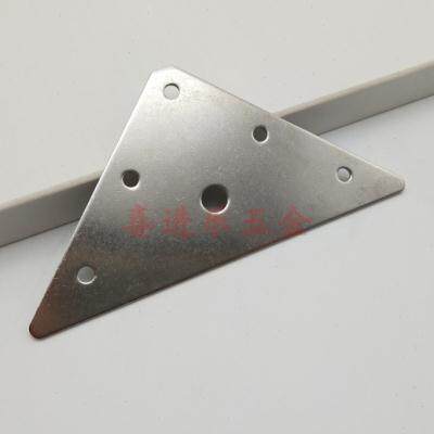 新品不锈钢角码加固三角形固定块C连接件铁片条平面三角角铁架支