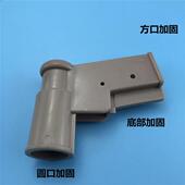 极速导轨拉幕蚊帐j弯头16 28mm轨道连接头接口二通三通配件立柱大