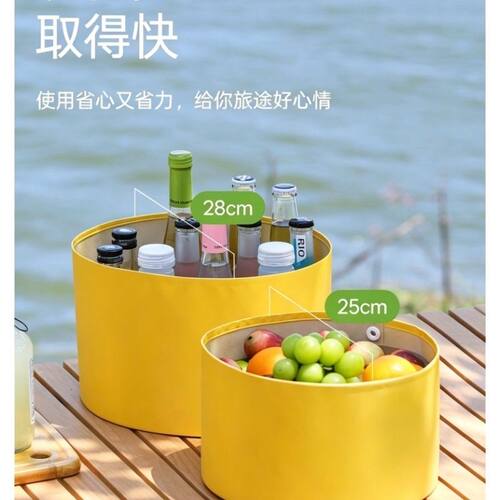 居家出差户外露营多功能可折叠便携洗脸洗漱泡脚收纳水盆