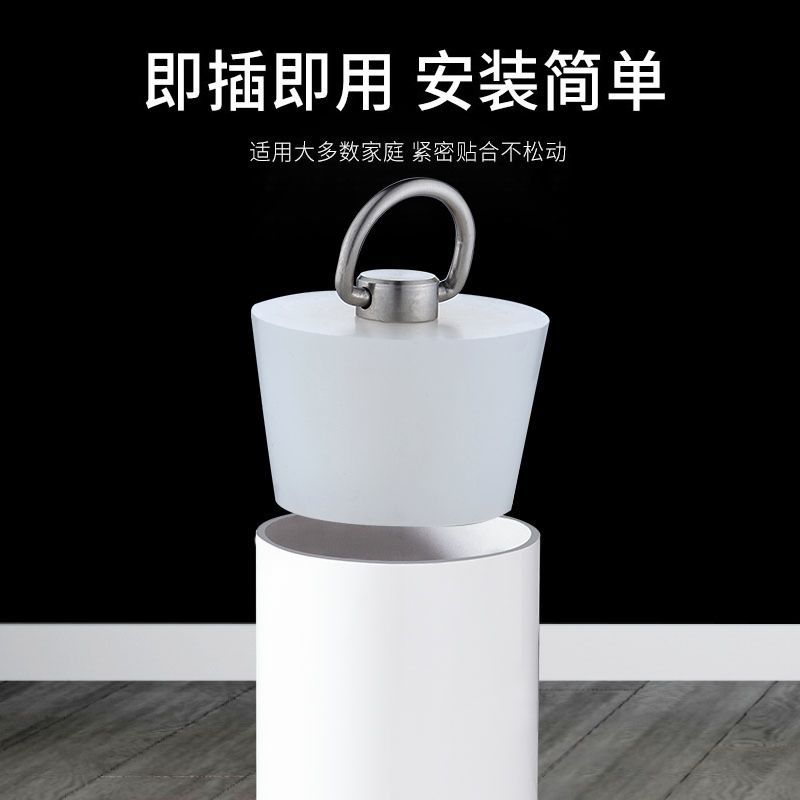 硅胶下水塞PVC管道孔塞水池浴缸地漏堵孔塞下水道防臭堵口器具